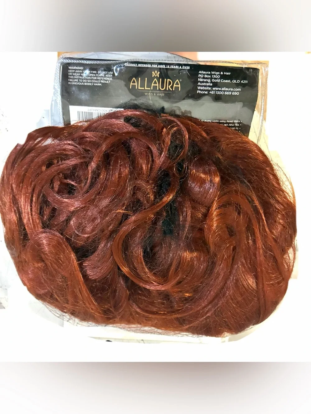 Halloween Costume 'Married to Peggy' Women's Wig - Rich Auburn